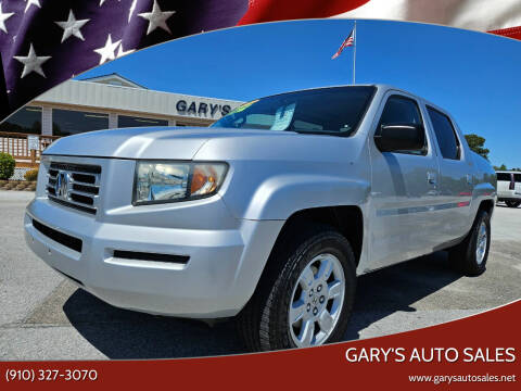 2007 Honda Ridgeline for sale at Gary's Auto Sales in Sneads Ferry NC