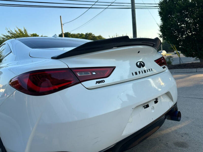 2017 Infiniti Q60 Red Sport 400