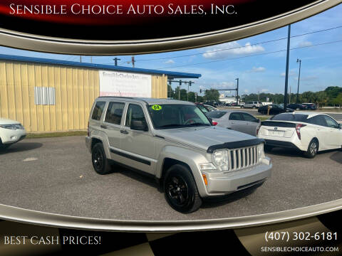 2008 Jeep Liberty for sale at Sensible Choice Auto Sales, Inc. in Longwood FL