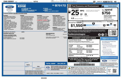 2019 Ford Edge SEL