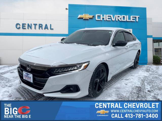 2022 Honda Accord for sale at CENTRAL CHEVROLET in West Springfield MA