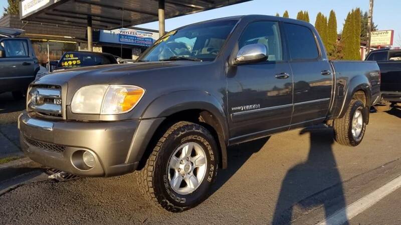2006 Toyota Tundra for sale at Payless Car & Truck Sales in Mount Vernon WA