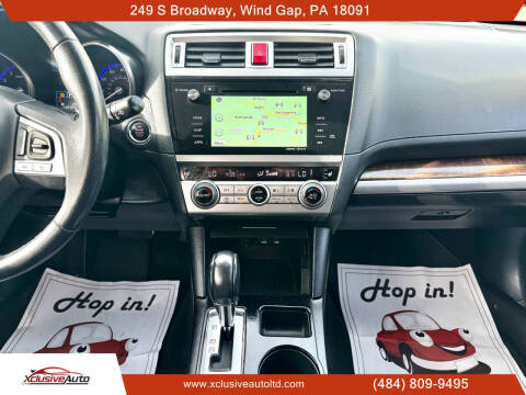 2016 Subaru Outback 2.5i Limited