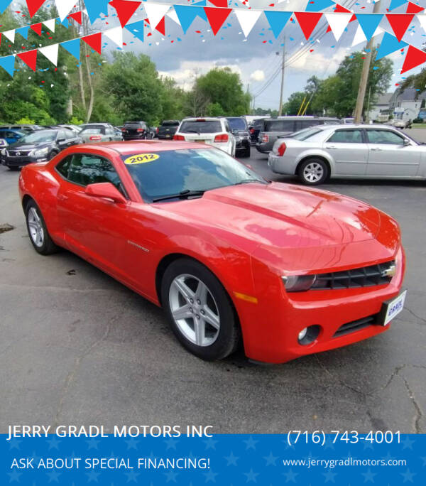 2012 Chevrolet Camaro for sale at JERRY GRADL MOTORS INC in North Tonawanda NY