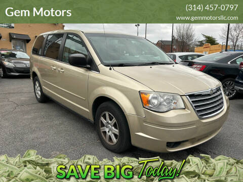 2010 Chrysler Town and Country for sale at Gem Motors in Saint Louis MO