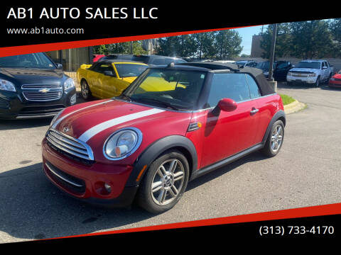 2014 MINI Convertible for sale at AB1 AUTO SALES LLC in Detroit MI