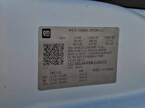2024 Chevrolet Express 2500