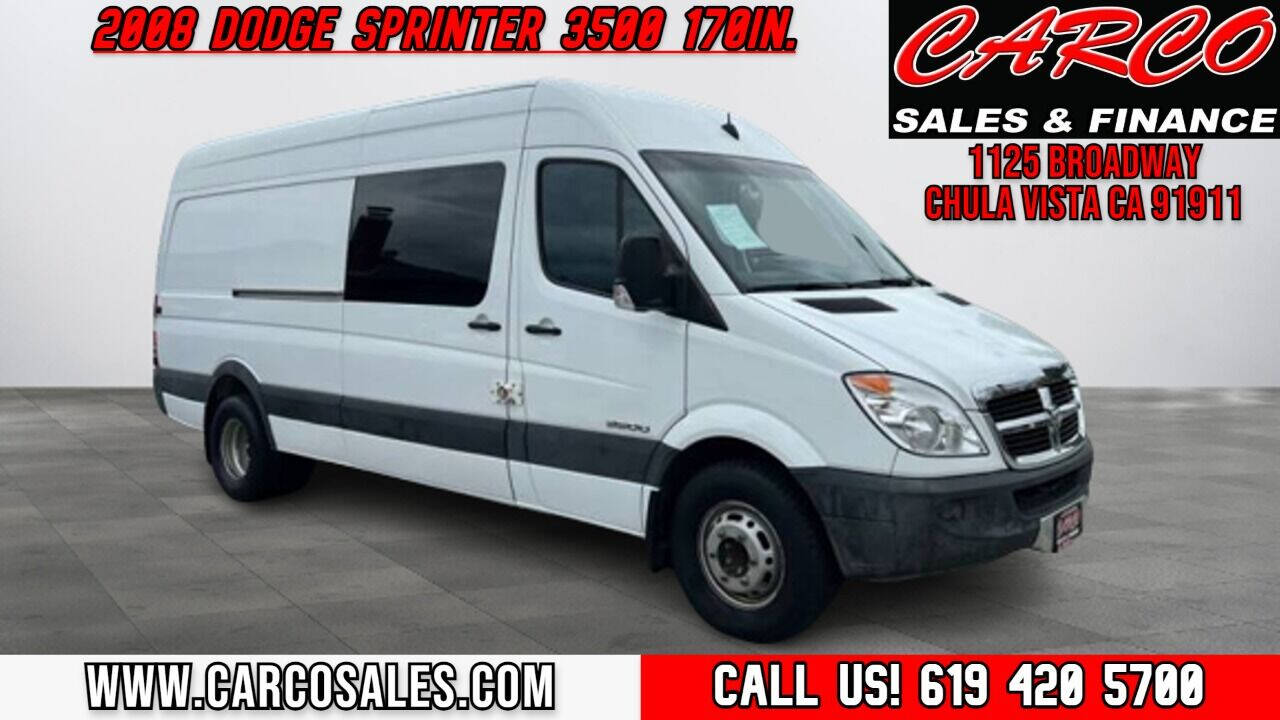 2008 sprinter for hot sale sale