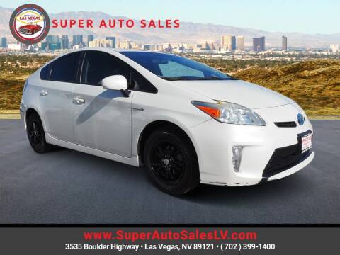 2015 Toyota Prius for sale at Super Auto Sales in Las Vegas NV