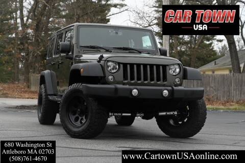 2015 Jeep Wrangler Unlimited for sale at Car Town USA in Attleboro MA