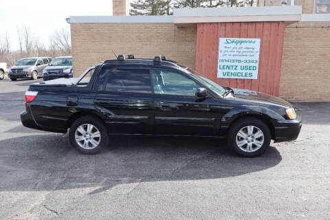 2006 Subaru Baja for sale at LENTZ USED VEHICLES INC in Waldo WI