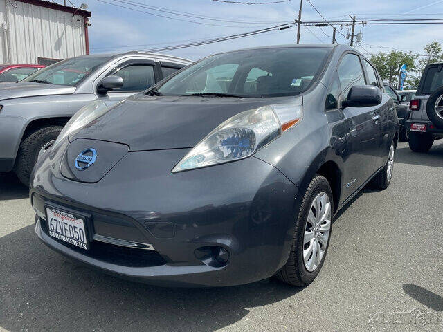 2013 Nissan LEAF for sale at Guy Strohmeiers Auto Center in Lakeport CA