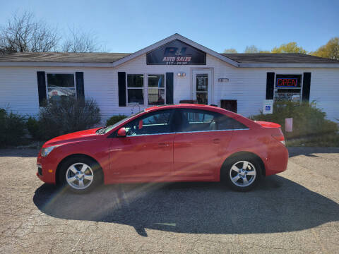 2015 Chevrolet Cruze for sale at R & L AUTO SALES in Mattawan MI
