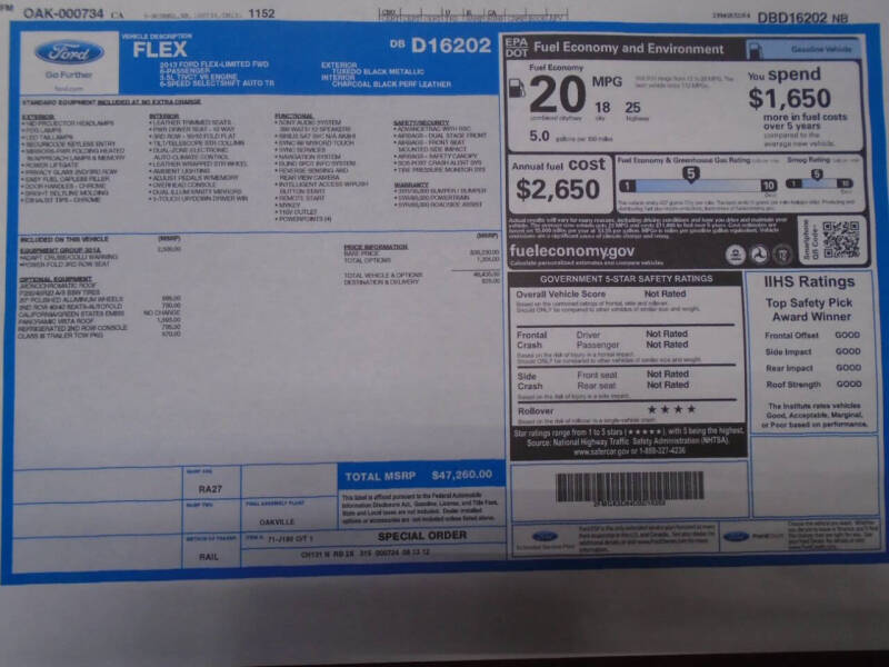 2013 Ford Flex Limited