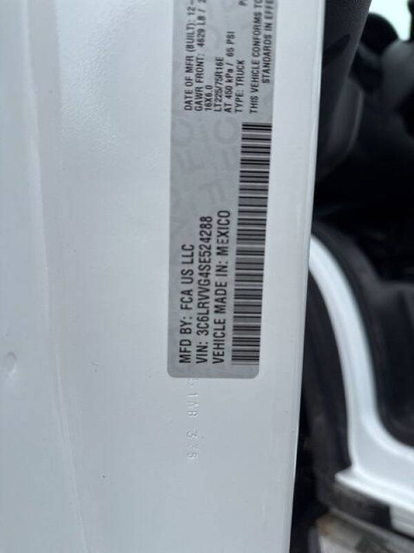 2025 RAM ProMaster