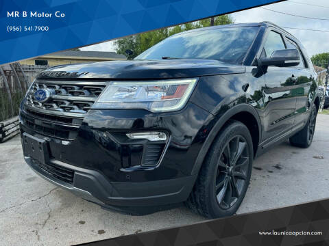 2019 Ford Explorer for sale at MR B Motor Co in Brownsville TX