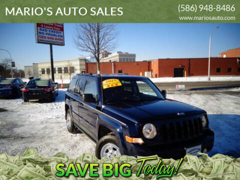 2015 Jeep Patriot for sale at MARIO'S AUTO SALES in Mount Clemens MI