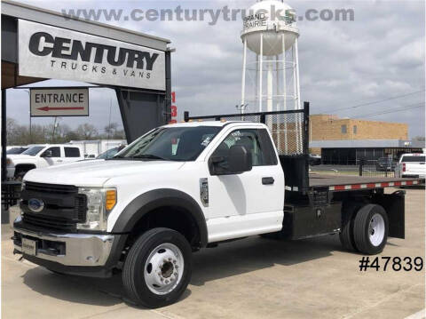 2017 Ford F-550 Super Duty for sale at CENTURY TRUCKS & VANS in Grand Prairie TX