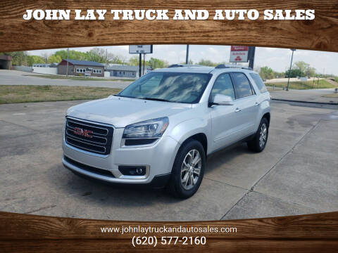 2016 GMC Acadia for sale at John Lay Truck and Auto Sales in Independence KS