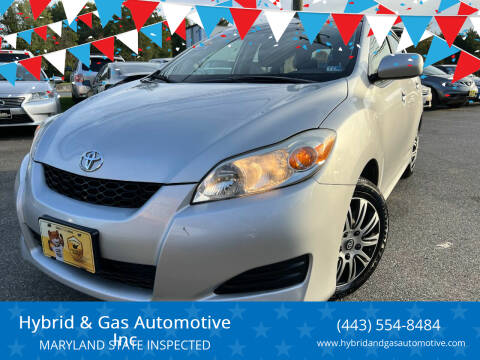 2009 Toyota Matrix for sale at Hybrid & Gas Automotive Inc in Aberdeen MD