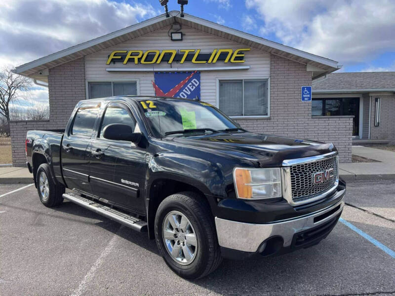 2012 GMC Sierra 1500 for sale at Frontline Automotive Services in Carleton MI