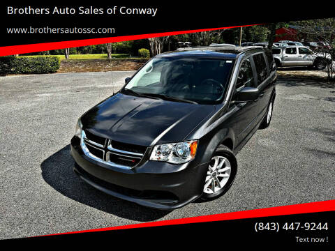 2016 Dodge Grand Caravan for sale at Brothers Auto Sales of Conway in Conway SC
