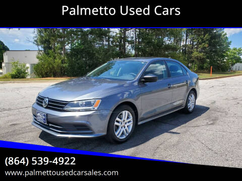 2015 Volkswagen Jetta for sale at Palmetto Used Cars in Piedmont SC