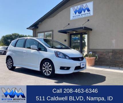 2013 Honda Fit for sale at Western Mountain Bus & Auto Sales in Nampa ID