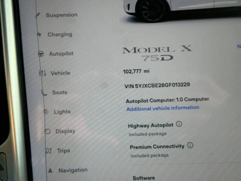 2016 Tesla Model X 75D