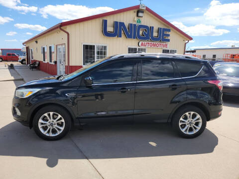 2017 Ford Escape for sale at UNIQUE AUTOMOTIVE "BE UNIQUE" in Garden City KS