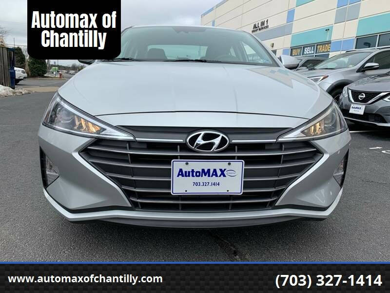 2019 Hyundai Elantra for sale at Automax of Chantilly in Chantilly VA