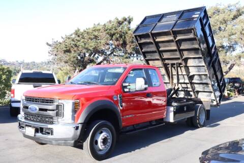 2018 Ford 6.7L550 Super Duty Dump Truck for sale at So Cal Performance SD, llc in San Diego CA