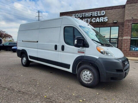 2021 RAM ProMaster for sale at SOUTHFIELD QUALITY CARS in Detroit MI