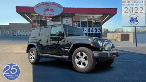 2017 Jeep Wrangler Unlimited for sale at The Carriage Company in Lancaster OH