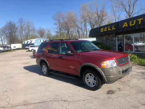 2002 Ford Explorer for sale at BELL AUTO & TRUCK SALES in Fort Wayne IN