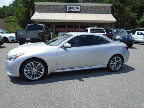 2011 Infiniti G37 Convertible for sale at Driven Pre-Owned in Lenoir NC