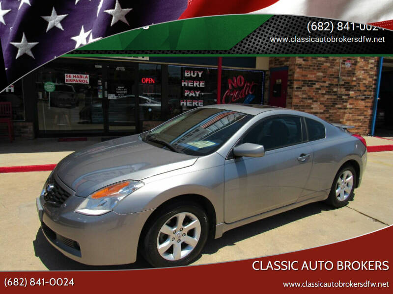 2009 Nissan Altima for sale at Classic Auto Brokers in Haltom City TX