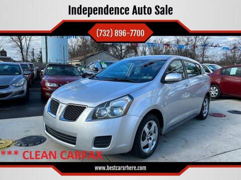 2010 Pontiac Vibe for sale at Independence Auto Sale in Bordentown NJ