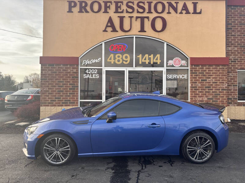 2016 Subaru BRZ for sale at Professional Auto Sales & Service in Fort Wayne IN