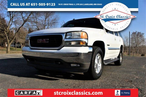 2005 GMC Yukon for sale at St. Croix Classics in Lakeland MN
