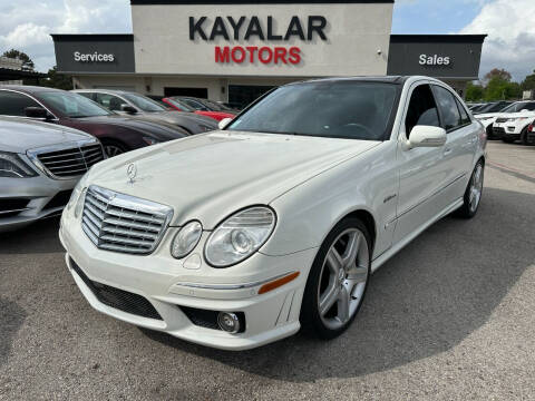2009 Mercedes-Benz E-Class for sale at KAYALAR MOTORS in Houston TX