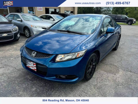 2013 Honda Civic for sale at USA Auto Sales & Services, LLC in Mason OH