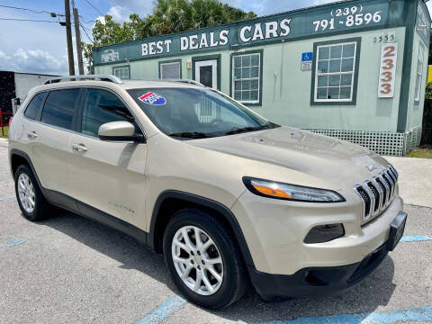 2014 Jeep Cherokee for sale at Best Deals Cars Inc in Fort Myers FL