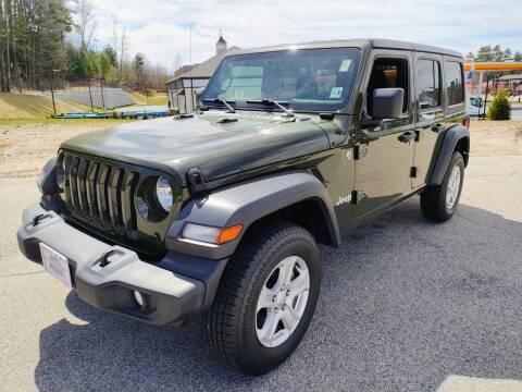 2021 Jeep Wrangler Unlimited for sale at Auto Wholesalers Of Hooksett in Hooksett NH