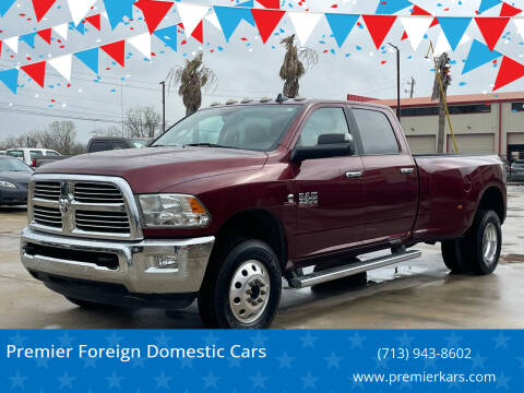 2017 RAM 3500 for sale at Premier Foreign Domestic Cars in Houston TX