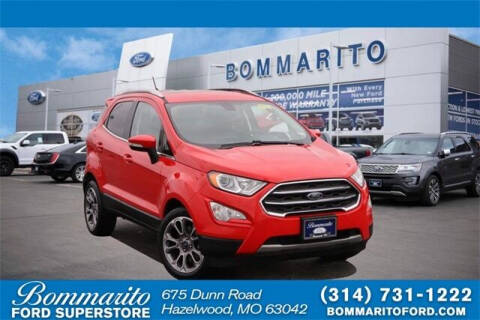 2021 Ford EcoSport for sale at NICK FARACE AT BOMMARITO FORD in Hazelwood MO