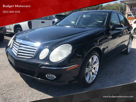 2009 Mercedes-Benz E-Class for sale at Budget Motorcars in Tampa FL