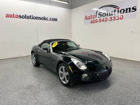 2009 Pontiac Solstice for sale at Auto Solutions in Warr Acres OK