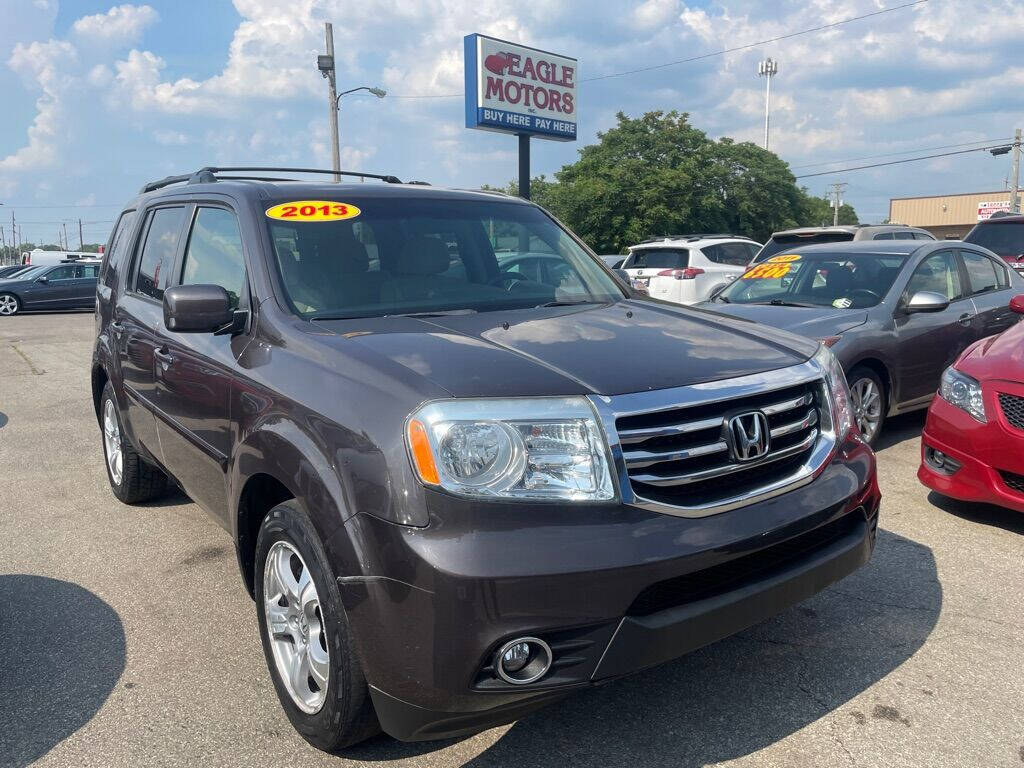 Dk. Brown 2013 Honda Pilot EX 4x4 EX 4dr SUV 1