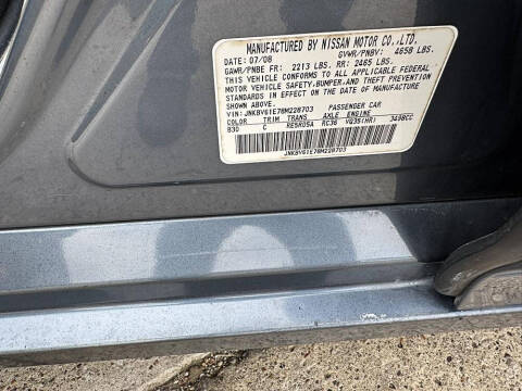 2008 Infiniti G35 Journey